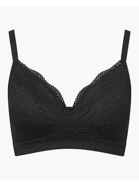 Cosabella Dolce Curvy Bralette Black Size M Brand New